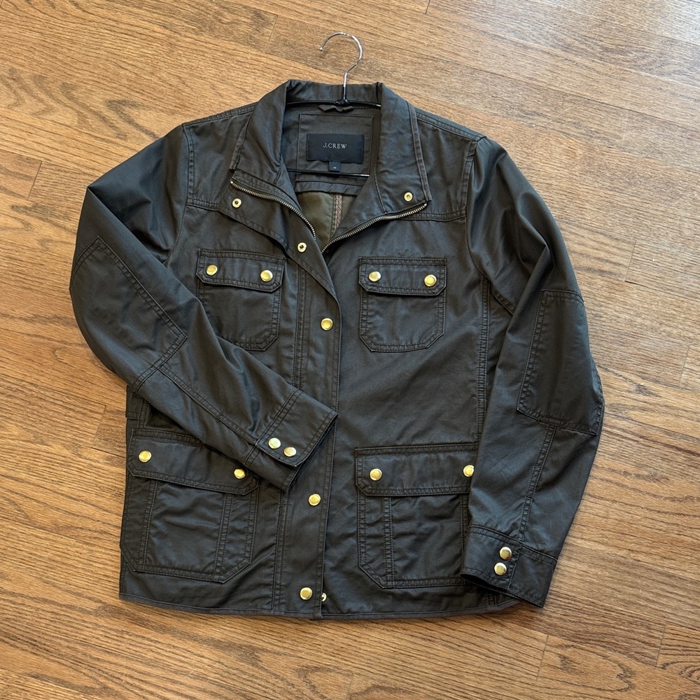 J. Crew women’s waxed jacket